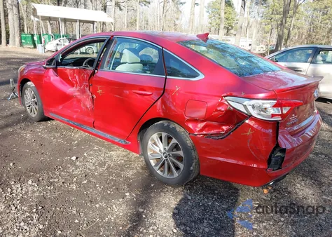 2017 Hyundai Sonata Sport from USA, damaged, VIN 5NPE34AF4HH511541